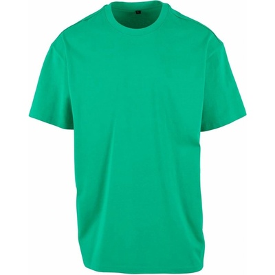 Build Your Brand pánske tričko Heavy Oversize Tee trávovo zelené