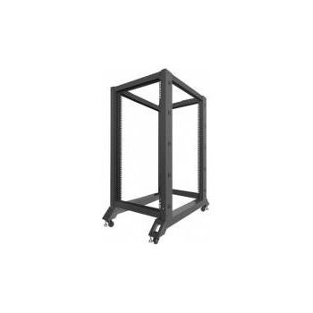 Lanberg Open rack stand 22U 600x1000 black