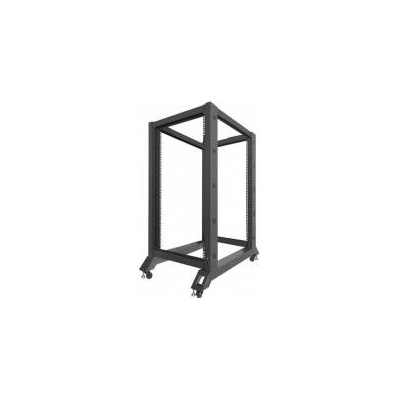 Lanberg Open rack stand 22U 600x1000 black