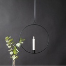 Star trading Dekoračné LED osvetlenie Flamme Ring na zavesenie P.28 cm 1x LED