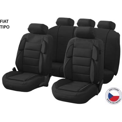Autopoťah CAPPA Perfetto YL Fiat Tipo, čierne