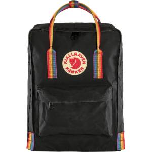 Fjällräven Дневна раница Fjällräven Kånken Rainbow 16 Daypack - Black / Rainbow Pattern - размер One Size (502-3914-0311)