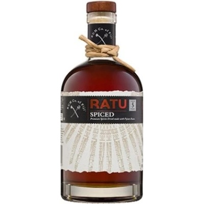 Ratu Spiced 5y 40% 0,05 l (holá láhev)