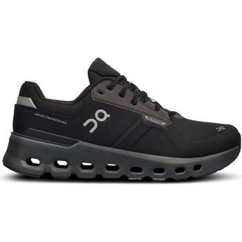 On Дамски маратонки On Women's Cloudrunner 2 Waterproof Running shoes - Magnet / Black - размер 40 (EU) (123-1426-0118)