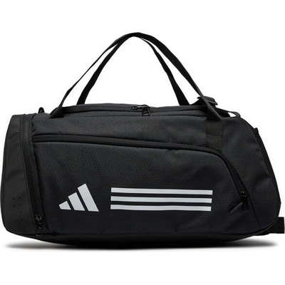 Adidas Сак adidas Essentials 3-Stripes Duffel Bag IP9862 Black/White (Essentials 3-Stripes Duffel Bag IP9862)
