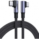 Ugreen 70698 angled USB Type C - USB Type C Quick Charge Power Delivery 100 W 5 A, 2m, černý