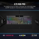 Image 1 of Corsair K70 RGB PRO MX Red (CH-9109410-NA)