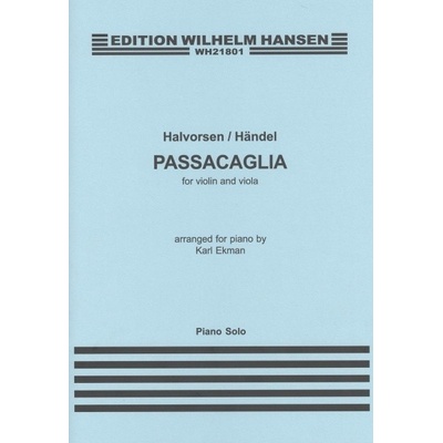 Halvorsen/Händel PASSACAGLIA / klavír sólo