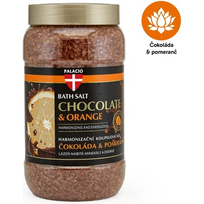 Palacio sůl do koupele čokoláda a pomeranč 1200 g
