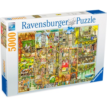 Ravensburger Пъзел Ravensburger от 5000 части - Странният град (17430)