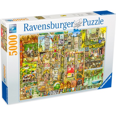 Ravensburger Пъзел Ravensburger от 5000 части - Странният град (17430)