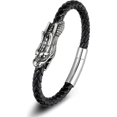 Predator kožený náramek Q1 drak BXXG750