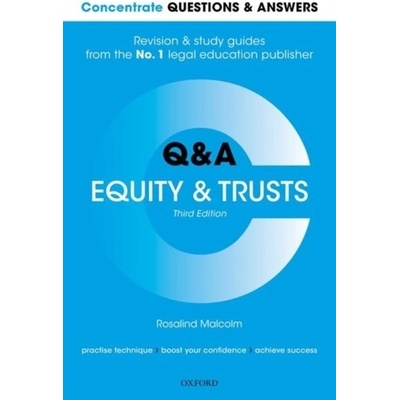 Concentrate Questions and Answers Equity and Trusts: Law Q&A Revision and Study Guide - Malcolm Rosalind