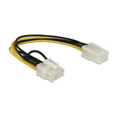Delock napájací kábel PCI Express 6 pin samica gt; 8 pin samec 83775-D