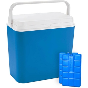 Atlantic Комплект Хладилна кутия Atlantic 24L, пасивна, синя и охладители 2 броя, 400gr (1004026)