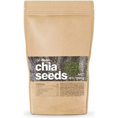 Chia semienka GymBeam Gramáž: 900 g bez príchute