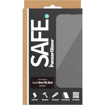 Safe Стъклен протeктор Safe - CaseFriendly, Huawei Nova Y90, черен (5711724951817)