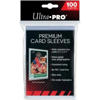Ultra Pro Obaly na karty Průhledné Premium 100 ks