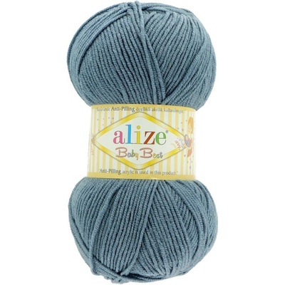 Alize Baby Best 418 modrá šedá