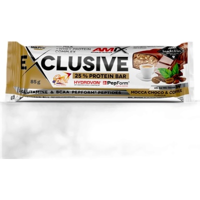 Amix Nutrition Exclusive Protein Bar [85 грама] Мока-шоко Кафе