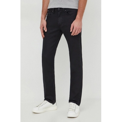 Pepe Jeans STRAIGHT JEANS COATED pánské PM207398 černá