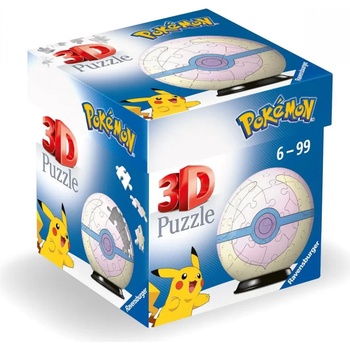 Ravensburger - Puzzle Puzzleball Pokémon: Heal Ball - 40 - 99 piese