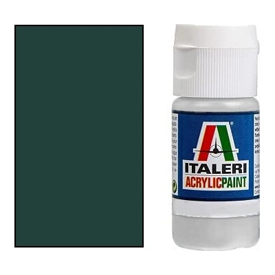 Italeri Farba Acrylic Flat Pz. Schwarzgrau RAL 7021 20ml