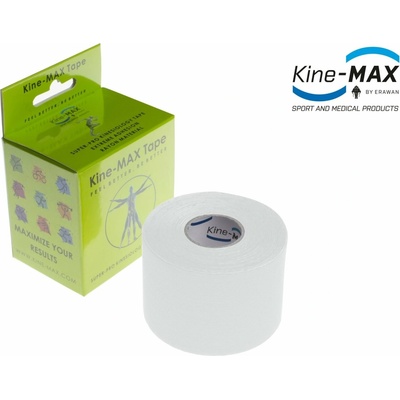 Kine-Max Super-Pro Rayon Kinesio tejp biela 5 cm x 5 m