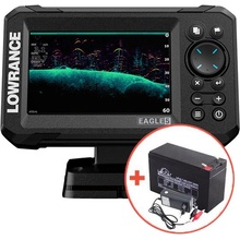 Lowrance Echolot Eagle 5 Se Sondou Splitshot