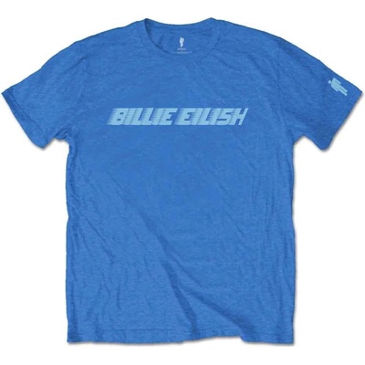 Billie Eilish Blue Racer Logo (Sleeve Print) Blue M Риза (<![CDATA[BILLIETS02MBL02]]>)