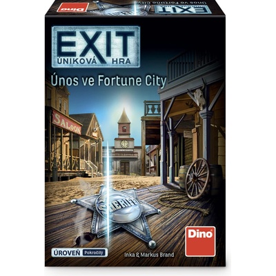 Dino Exit úniková hra Únos ve Fortune City