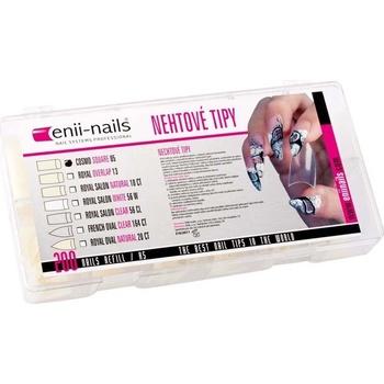 Enii Nails Cosmo square box 200 ks