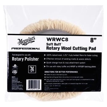 Meguiar's Soft Buff Rotary Wool Pad 8"