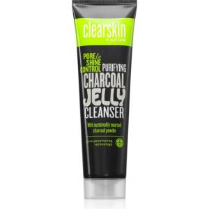 Avon Clearskin Pore & Shine Control дълбоко почистващ гел с активен въглен 100ml