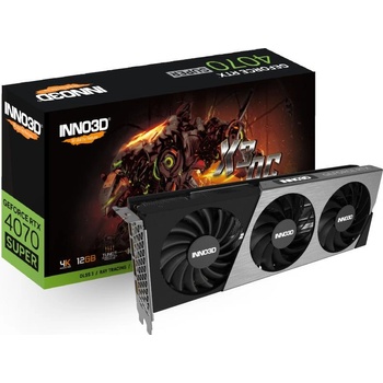 Image 1 of Inno3D GeForce RTX 4070 SUPER X3 OC 12GB GDDR6X (N407S3-126XX-186162L)