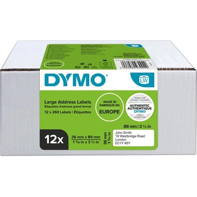 Dymo 2093093 bílé 89mm x 36mm