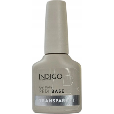 Hybridní lak INDIGO transparentní PEDICURE BASE 7ml báze