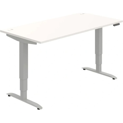 OFFICE PRO s.r.o. HOBIS výškovo nastaviteľný stôl 160 cm, pamäť.ovlad. - MOTION MS 3M 1600, biela
