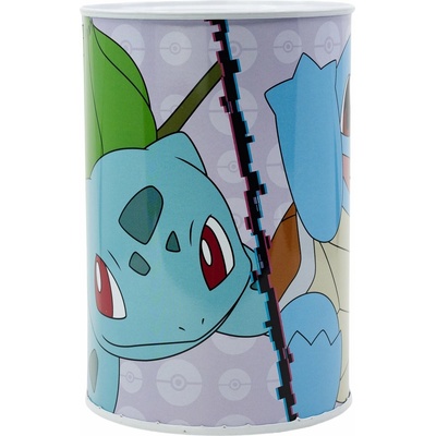 STOR Pokladnička Pokémon kovová XL