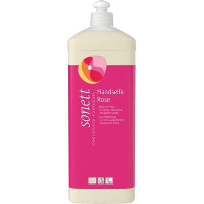 Sonett mydlo na ruky s ružou 1 l
