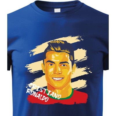 Dětské tričko Cristiano Ronaldo Barva Modrá Canvas Bezvatriko.cz 1914