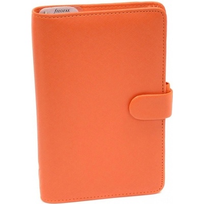 Filofax Saffiano Compact A6 týdenní 2022 oranžový