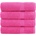 vidaXL Премиум кърпи за баня SOLUND 4 бр розови 70x140 см 600 gsm (137525)