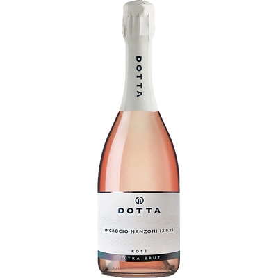 Dotta Rosé Extra Brut Incrocio Manzoni 13.0.25 ružové 12% 0,75 l (čistá fľaša)