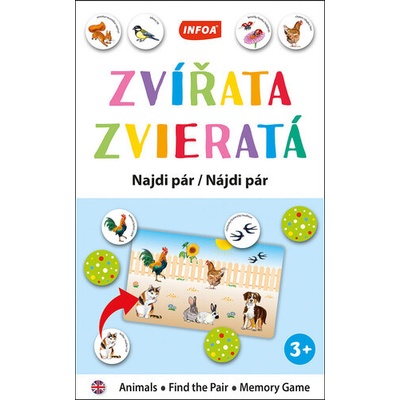 Zvířata/Zvieratá Najdi pár/Nájdi pár