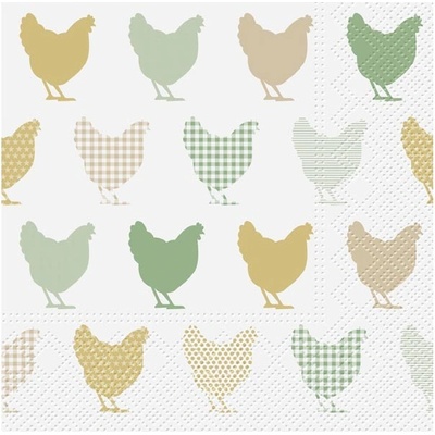 MFP 2010991 Ubrousek P velikonoce MES200965 33x33cm