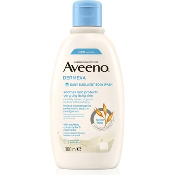 Aveeno Dermexa Daily Emollient Body Wash успокояващ душ гел 300ml