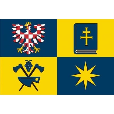 Vlajka Zlínský kraj sítotisk Alerion