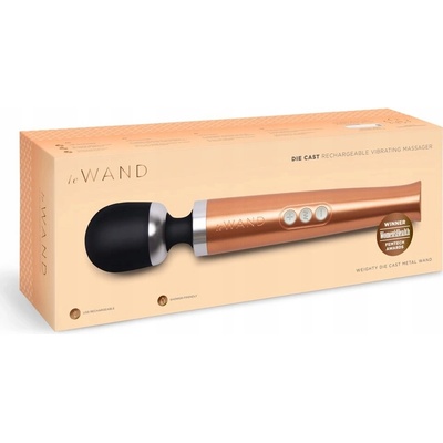 Le Wand Die Cast Rechargeable Vibrating Massager Golden