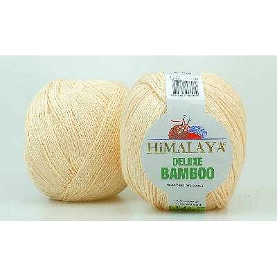 Himalaya příze DeLuxe Bamboo_124-04 jemná meruňková
